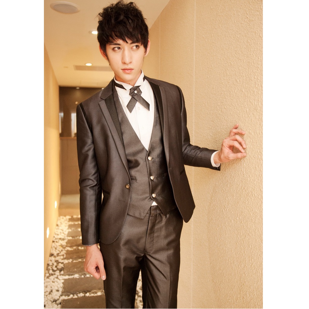 【Pierre Regent】歐版灰黑設計禮服-租西裝 (1)-oD35C.jpg